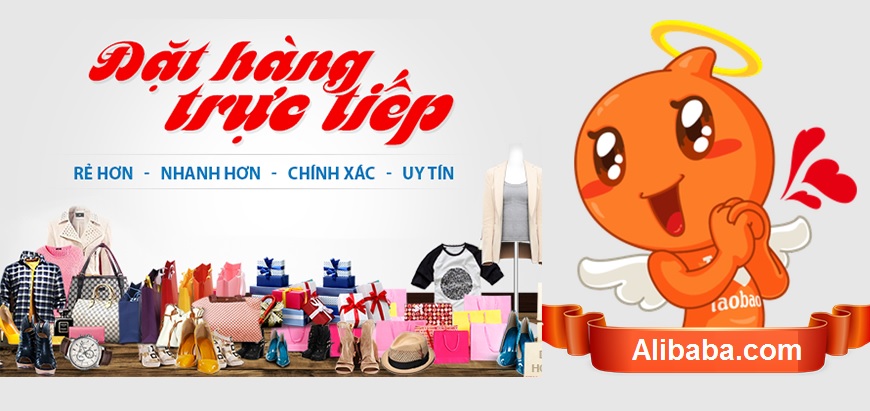Mua sắm qua website mua sắm trực tuyến Alibaba