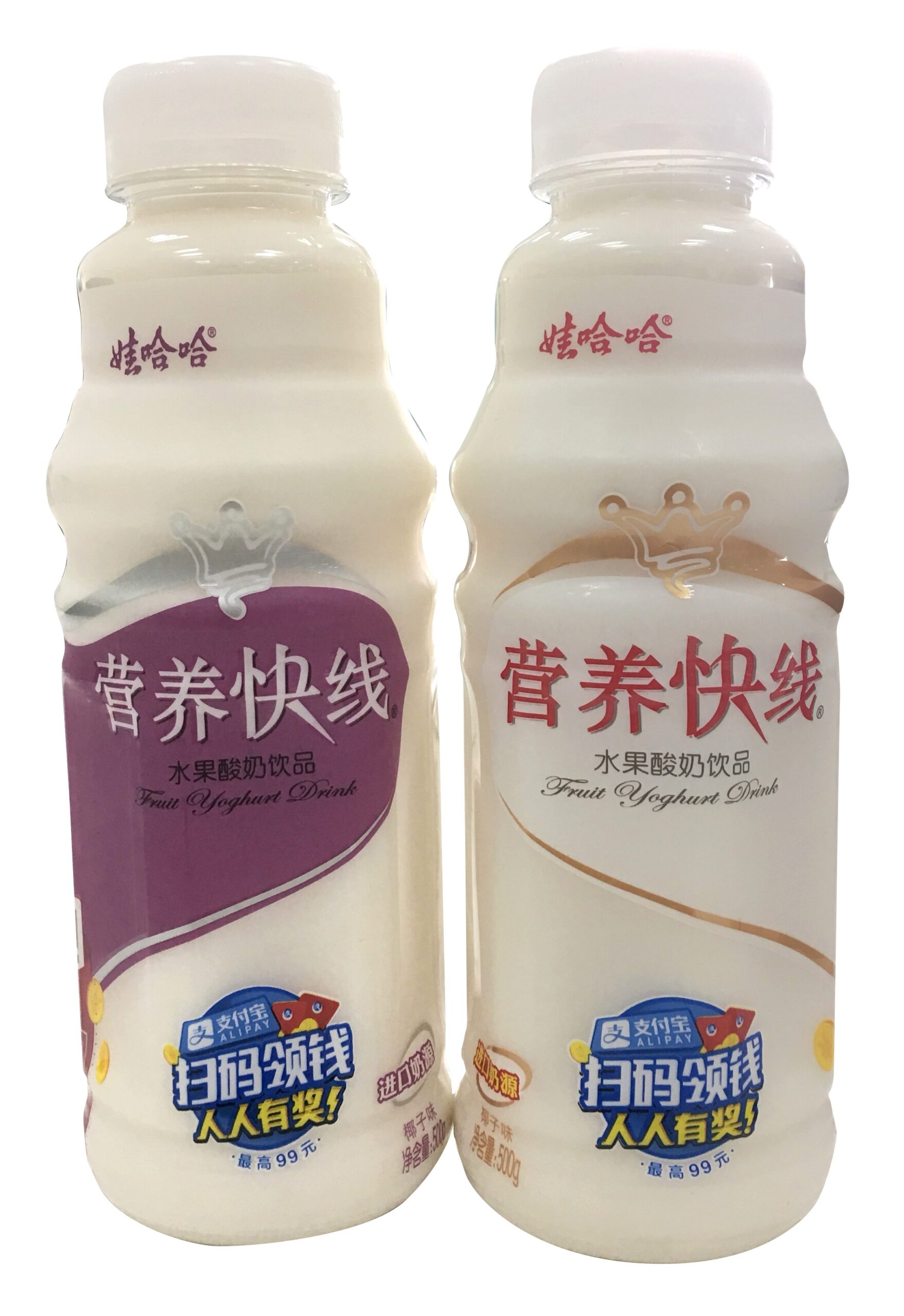 Sữa chua uống Trung Quốc đa dạng mẫu mã, hương vị