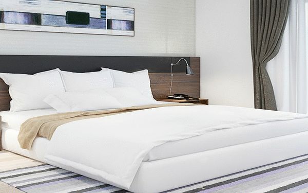 Mẫu Drap bọc giường màu trắng với thiết kế đẹp, sang trọng
