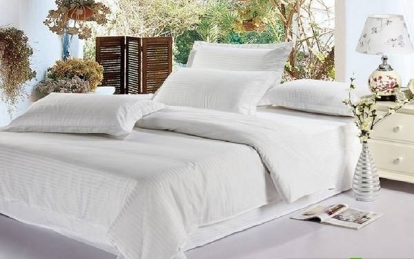 Mẫu Drap giường đẹp  với chất liệu vải cotton 